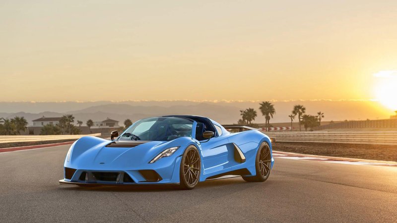 A potential Hennessey Venom F5 Roadster would cost more than $1.6M