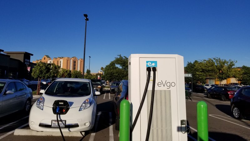 EVgo is installing fast chargers at Chevron filling stations