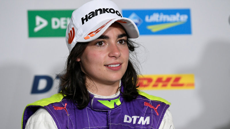 Female race driver Jamie Chadwick being developed by Williams F1 team