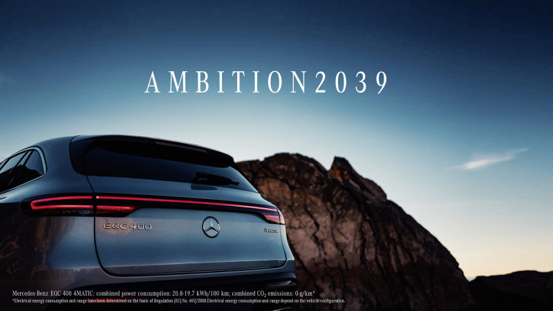 Mercedes-Benz Ambition2039 plans for a carbon-neutral future