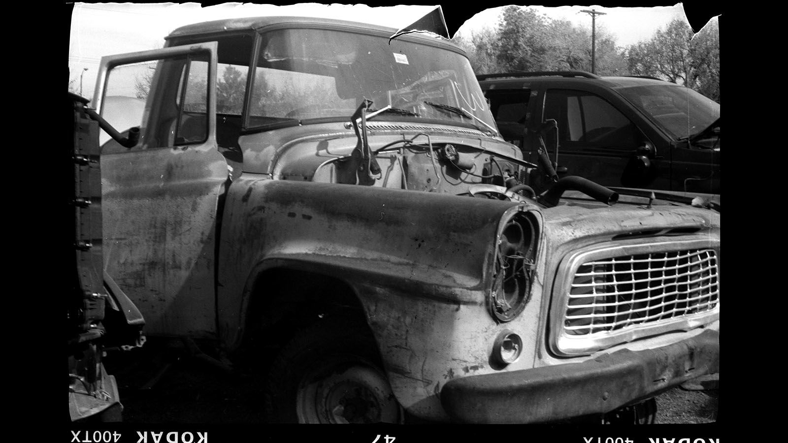 Junked 1959 International Harvester B-110 pickup